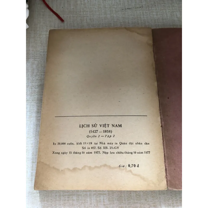 Lịch sử Việt Nam Quyển 2 tập II-Nguyễn Phan Quang 961712