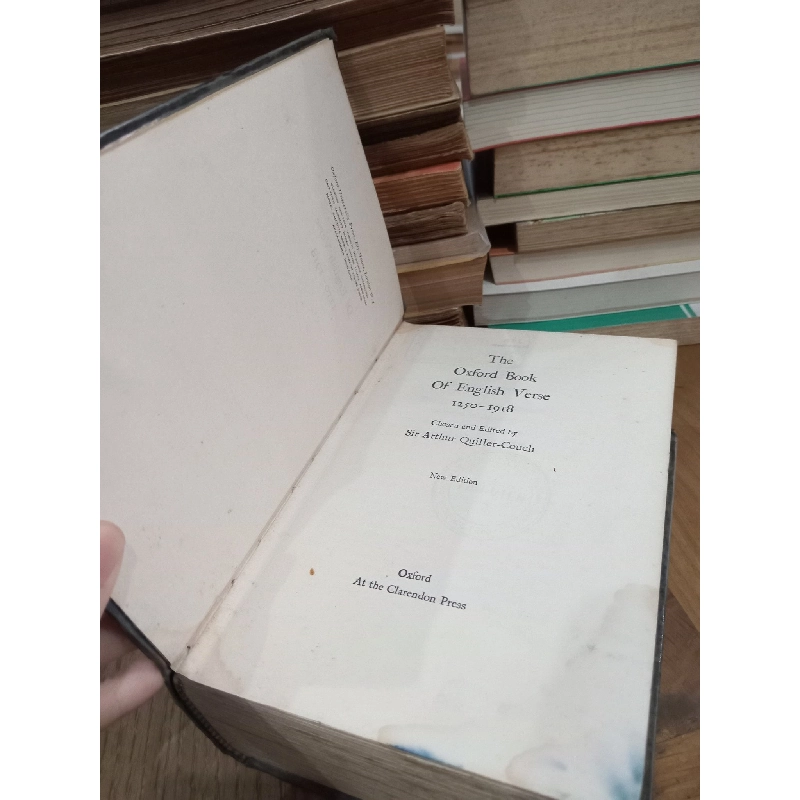The Oxford book of English verse 1250-1918 - Sir Arthur Quiller-Couch 762371