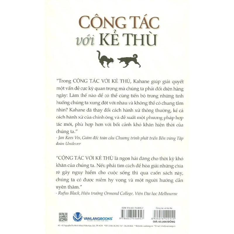 Cộng Tác Với Kẻ Thù - Adam Kahane 287769