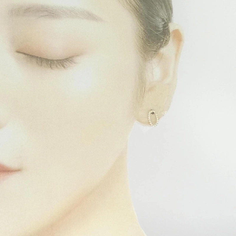 K18YG Bông tai kim cương 0.20CT - Hàng hiệu Chính hãng 870363