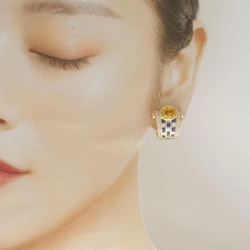 Bông tai Sapphire 750YG - Hàng hiệu Chính hãng 868427