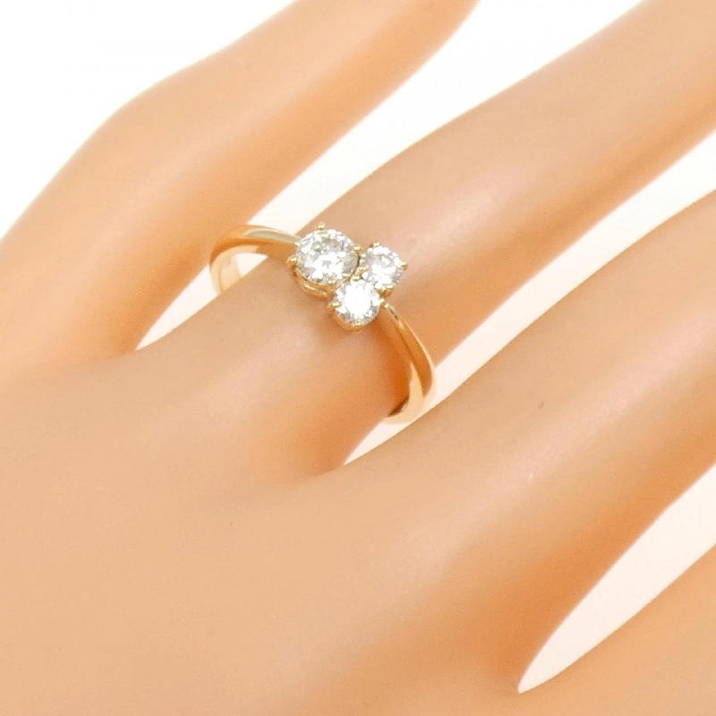 Nhẫn kim cương K18YG 0.50CT 669780