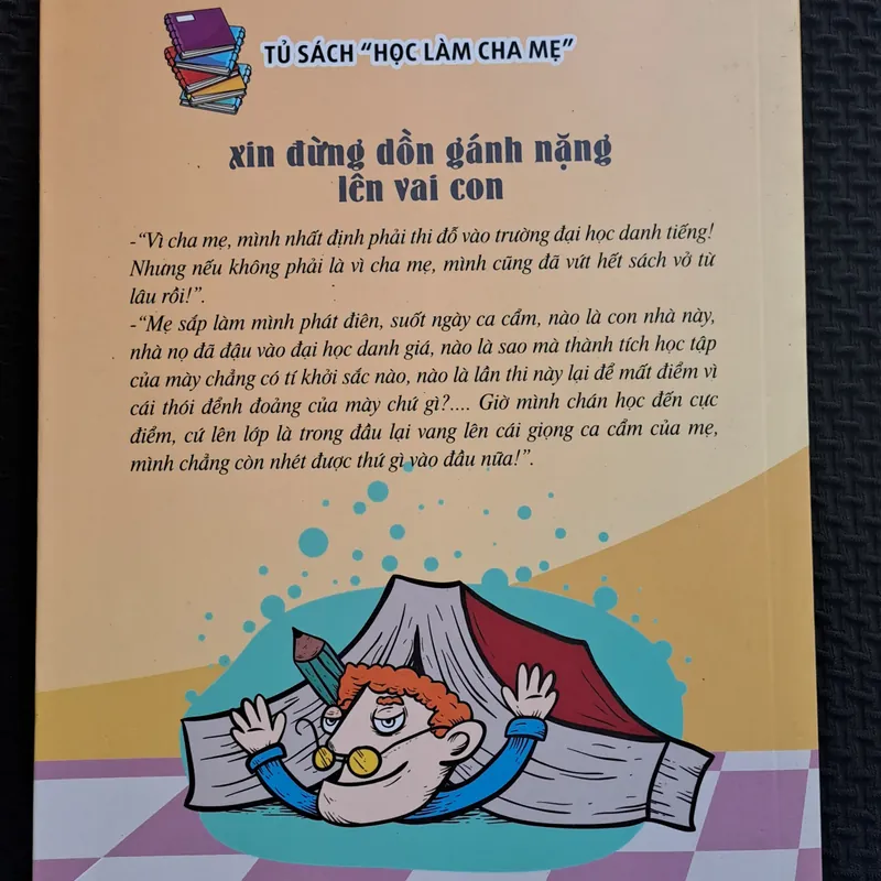 Xin đừng dồn gánh nặng lên vai con 308607