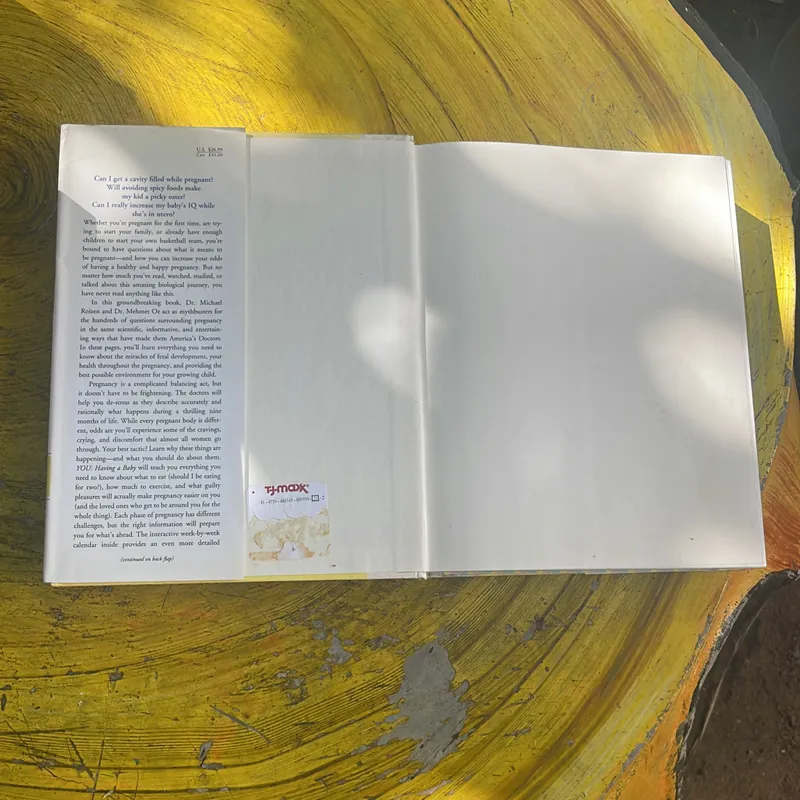 YOU HAVING A BABY- MICHAEL F. ROIZEN, MD& MEHMET C.OZ, MD 695045