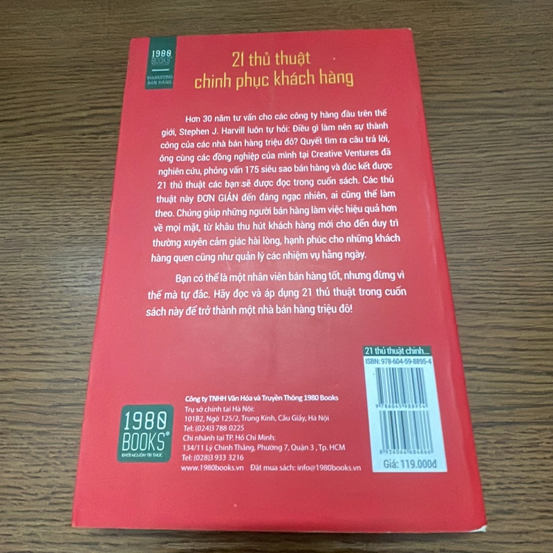 21 thủ thuật chinh phục khách hàng Stephen J. Harvill 358085