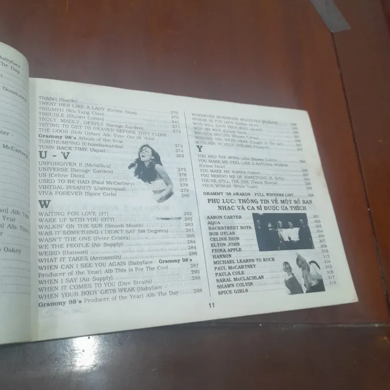 Most Favourite ENGLISH SONG BOOK 1998 745623