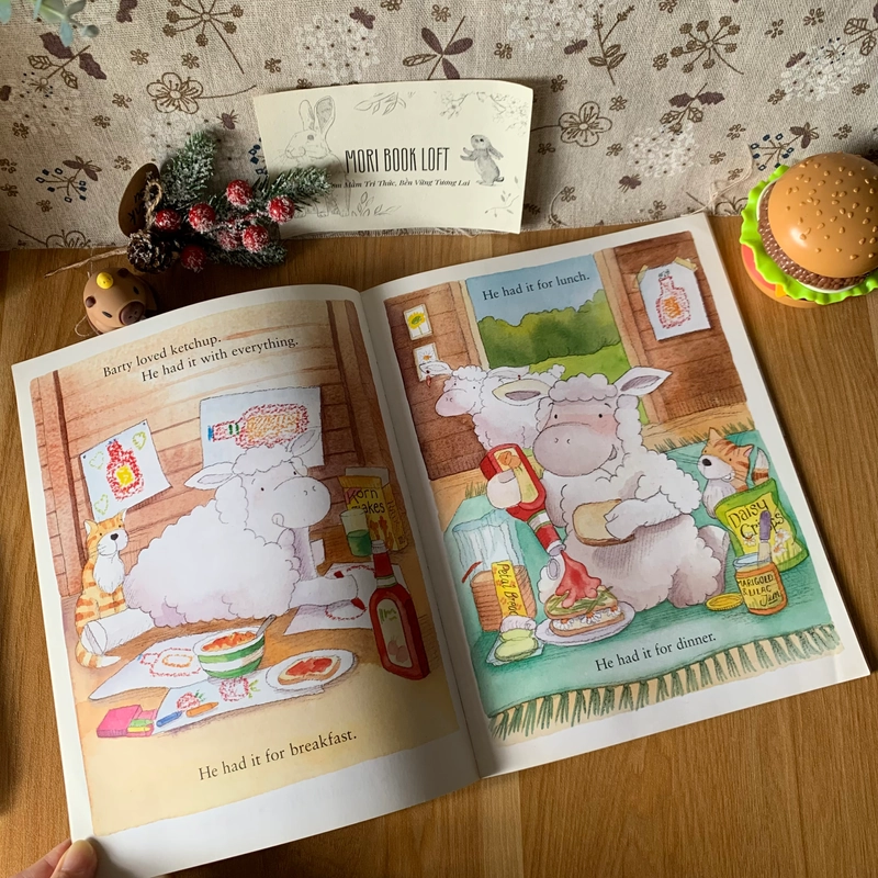 Sách tranh Barty's Ketchup Catastrophe, Used, Picture Book For Kids 444073