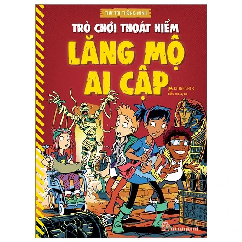 Thử Trí Thông Minh - Trò Chơi Thoát Hiểm - Lăng Mộ Ai Cập - Kingfisher (Mới 100%) Kiến thức, kỹ năng sống cho trẻ, NXB Trẻ - SÁCH ĐẠI HỌC 483796
