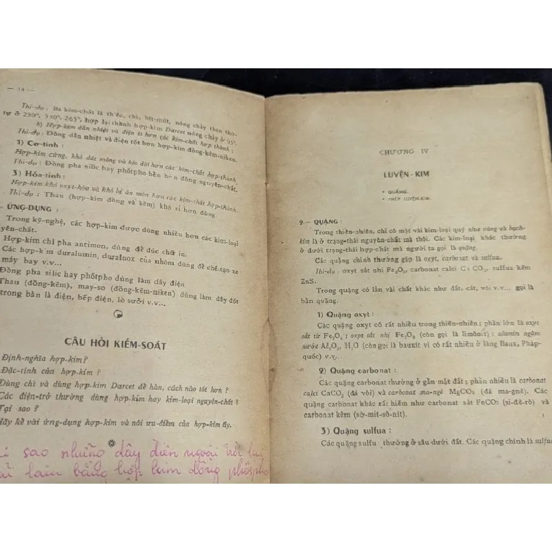 Hoá học lớp đệ ngũ - Lê Xuân Mai 588831