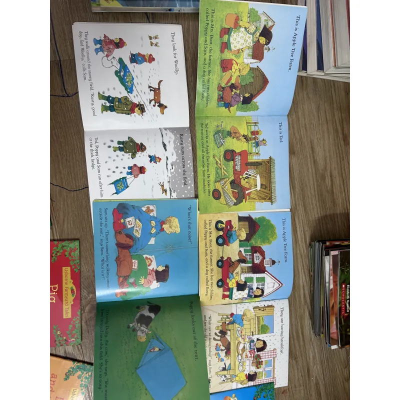 15 quyển truyện tranh màu tiếng Anh của Usborne cho bé tập đọc English 1031396