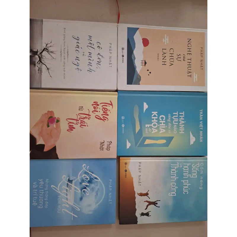 [Thanh lý] Combo 6 sách về hạnh phúc và thành công của Tác giả Pháp Nhật - mới 98% 1039325