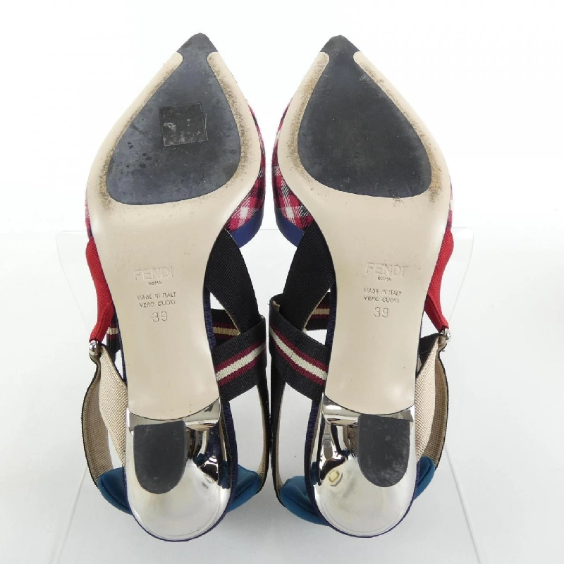 【Mã giảm giá】Giày cao gót FENDI 663525