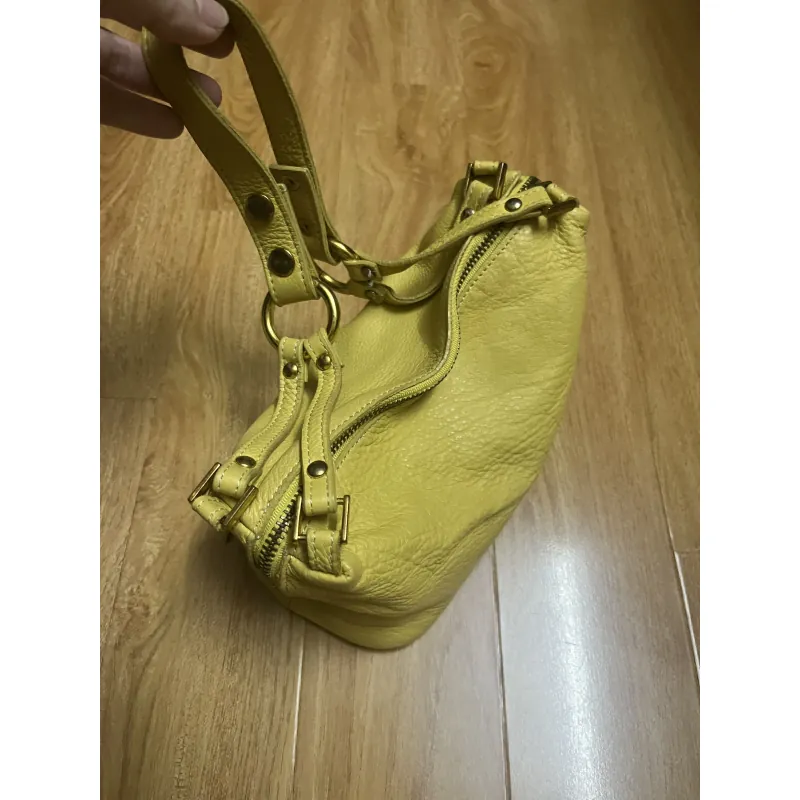 Túi nữ đeo vai 22x15x9 da thật 2hand 996729