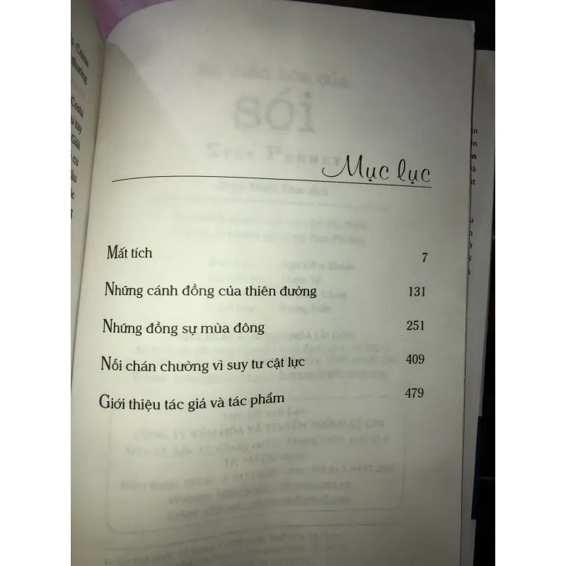 Sự hiền hoà của sói - Stef Penney 1021781