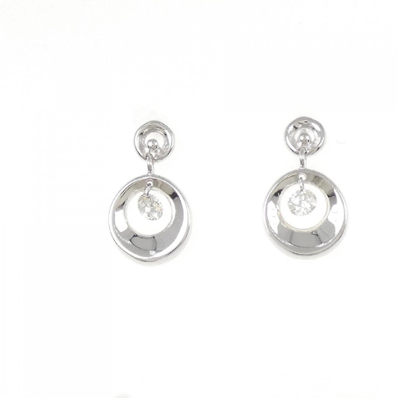 K18WG Bông tai kim cương 0.20CT - Hàng hiệu Chính hãng 871377