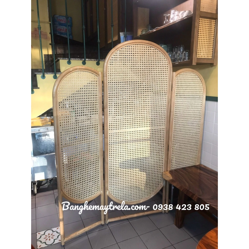 Bình phong mây mắt cáo nhỏ gọn giá rẻ 538748