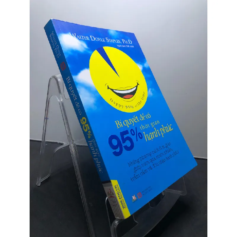 Bí quyết để có 95% thời gian hạnh phúc 2017 mới 80% ố bẩn nhẹ bụng sách Walter Doyle Staples, Ph.D HPB1207 KỸ NĂNG 351792