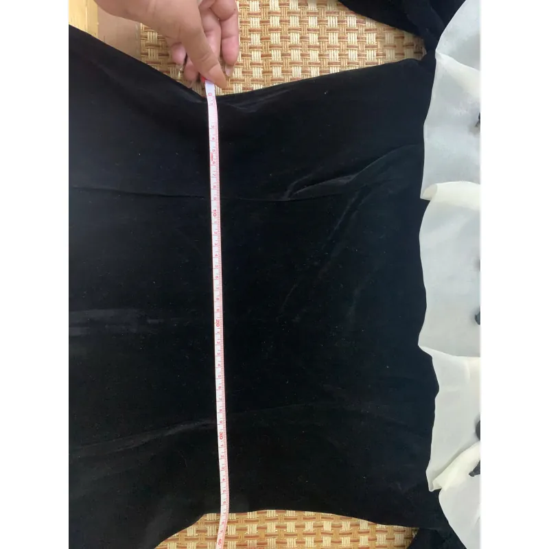 Váy nhung đen trắng 1010227