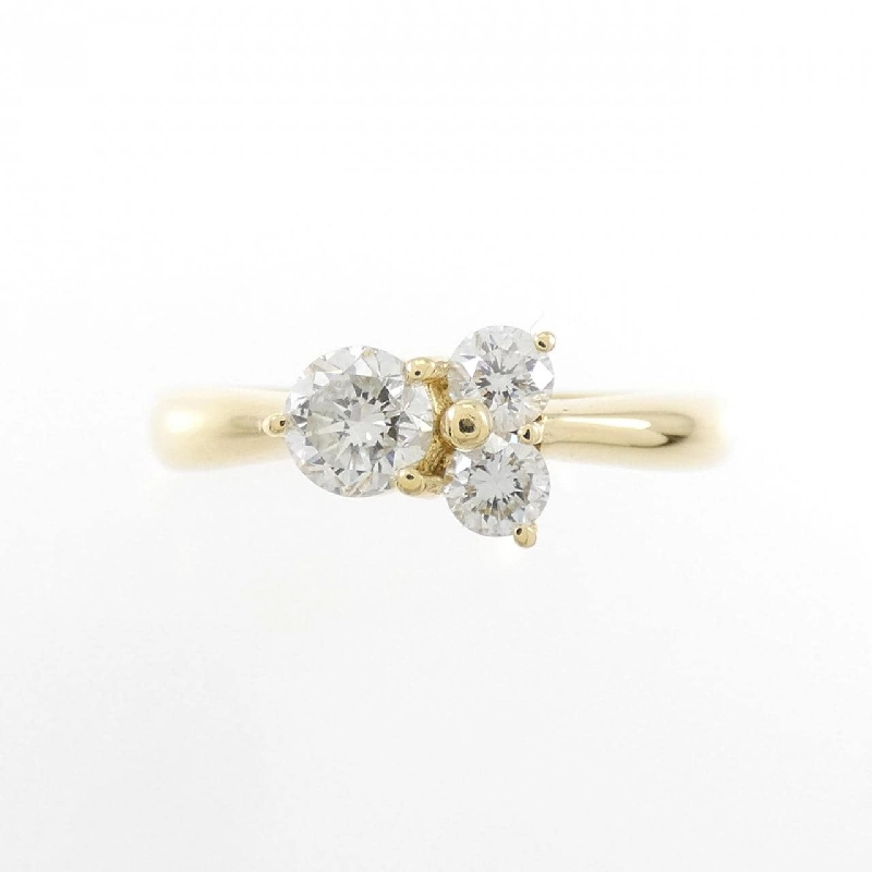 Nhẫn kim cương 750YG 0.54CT 673458