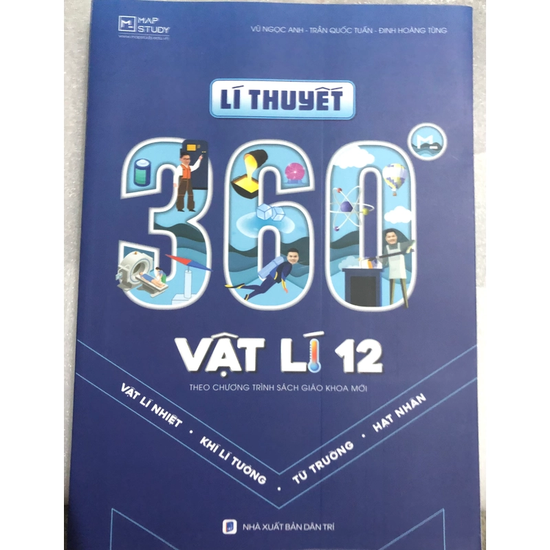 Sách Lí Thuyết 360 độ Vật Lý 12-VNA 551823