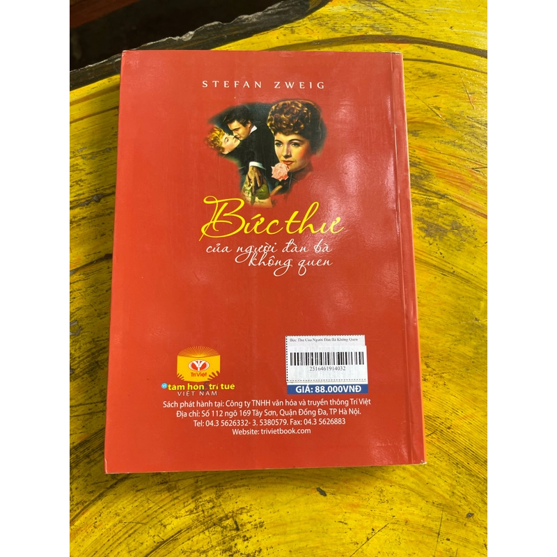 BỨC THƯ CỦA NGƯỜI ĐÀN BÀ KHÔNG QUEN- STEFAN ZWEIG  477205