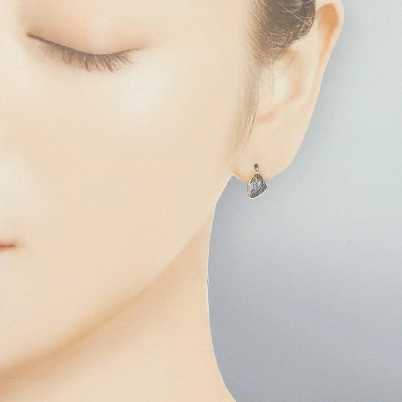 K10YG Tourmaline In Quartz Bông Tai - Hàng hiệu Chính hãng 867912