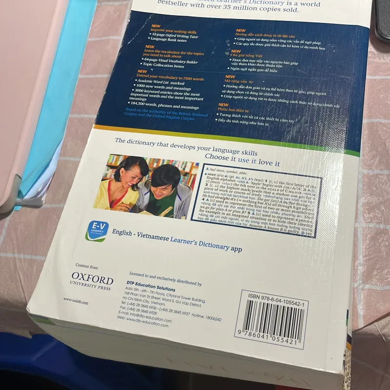 Từ điển oxford Anh Việt 1002146