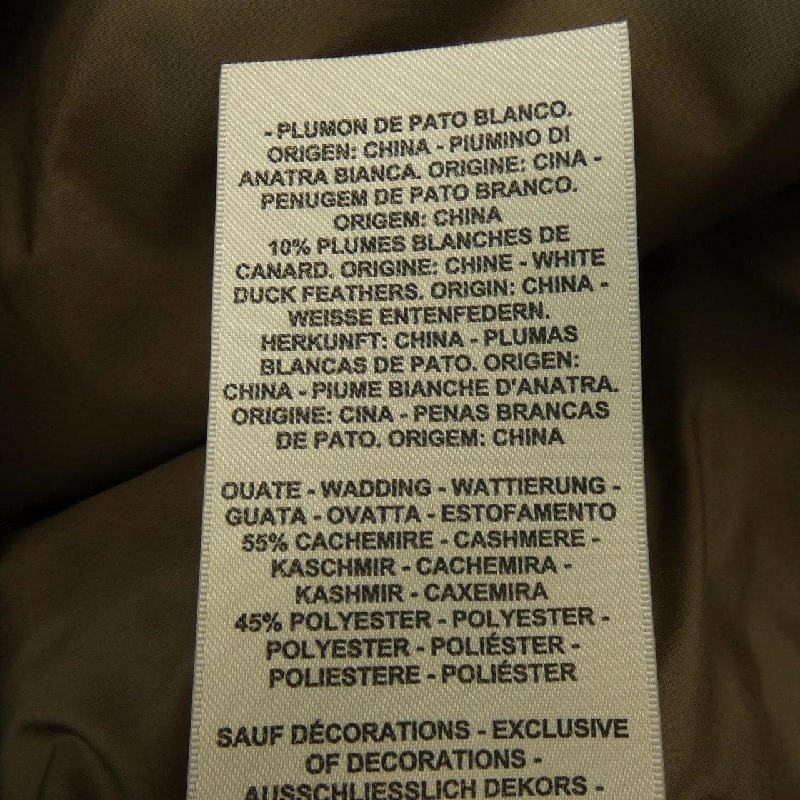 【Mã giảm giá】Áo khoác lông vũ HERMES 641720