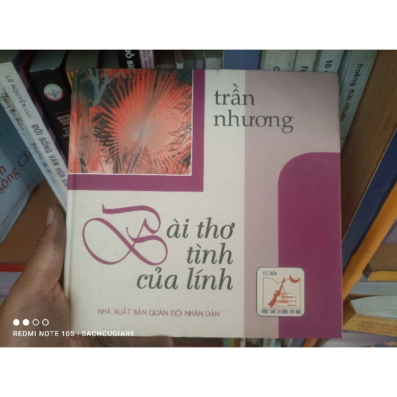 (Sách cũ SCGR) Bài thơ tình của lính - Trần Nhương VAVO Blogmeo090426 1017125