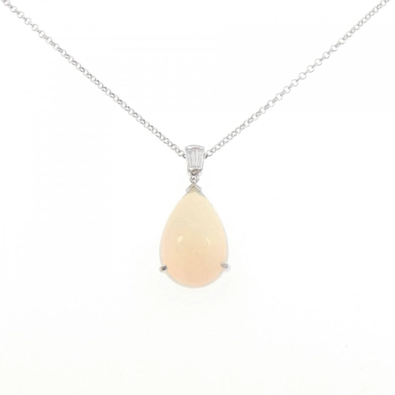 K18WG Opal Necklace 7.48CT - Hàng hiệu Authentic 857860
