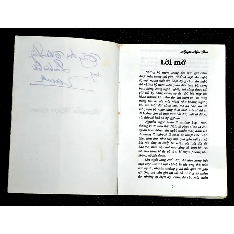 KÝ ỨC VĂN NGHỆ SĨ TRONG ĐỜI TÔI 1002975