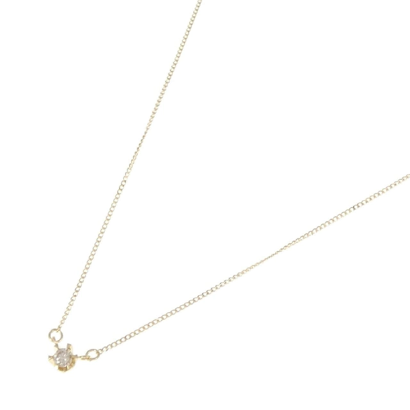 K18YG Dây chuyền kim cương 0.10CT - Hàng hiệu Chính hãng 864013