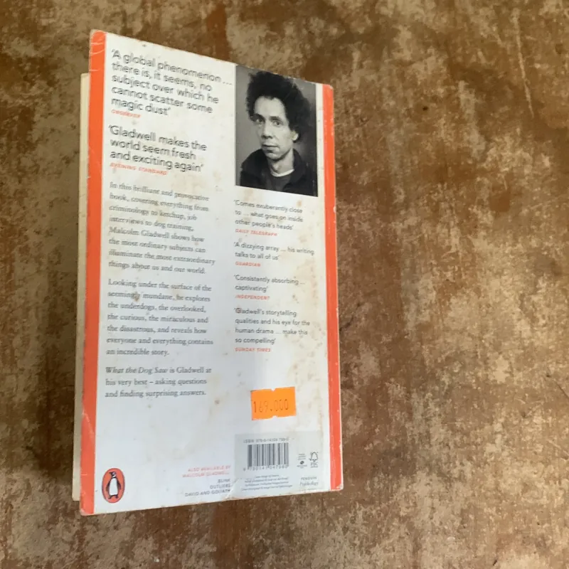WHAT THE DOG SAW AND OTHER ADVENTURERS- MALCOLM GLADWELL 761631