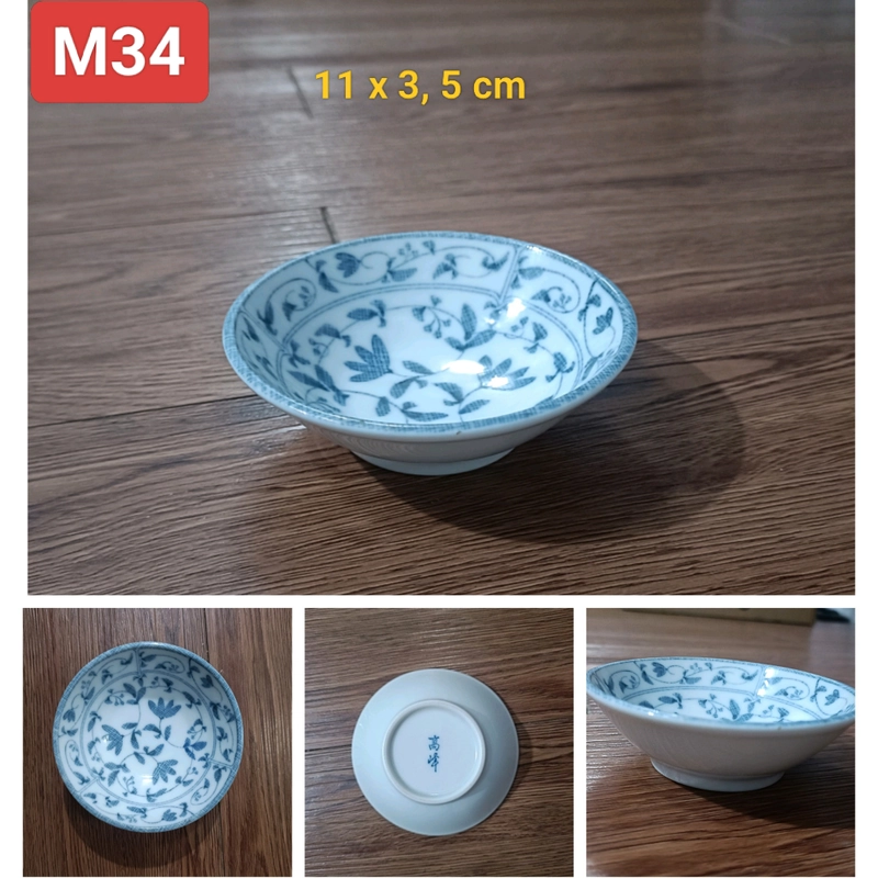 Chén đĩa gốm Nhật các loại [Chén đĩa đựng cơm, canh, nước t 470844