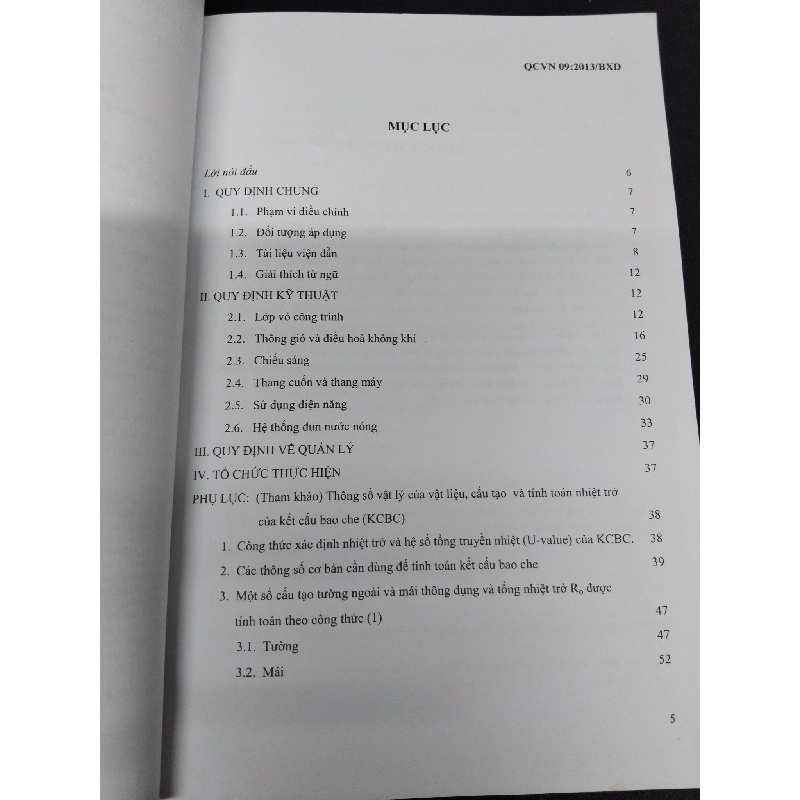 Quy chuẩn kỹ thuật quốc gia về các công trình xây dựng sử dụng năng lượng hiệu quả mới 80% ố bẩn nhẹ 2013 HCM.TN2906 348370