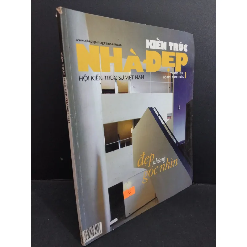 [Sách Cũ SCGR] Kiến trúc nhà đẹp - Đẹp những góc nhìn mới 70% ố bẩn nhẹ ẩm góc rách bìa HCM2811 TẠP CHÍ, THIẾT KẾ, THỜI TRANG 681509