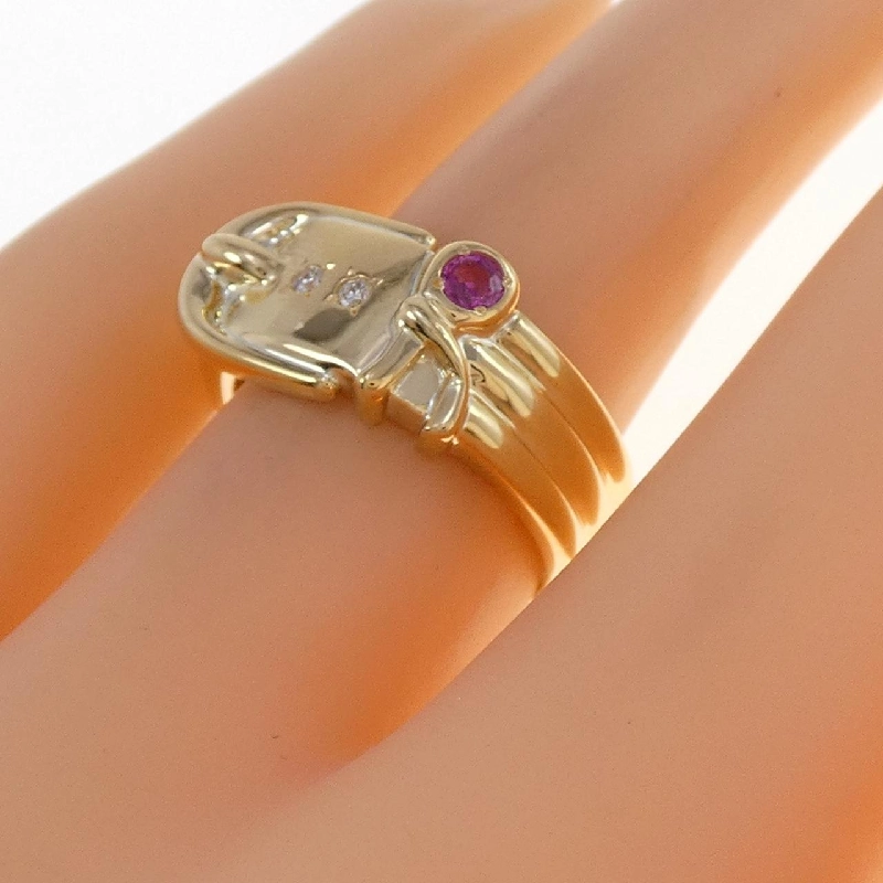 Nhẫn Ruby K18YG 0.04CT 667536