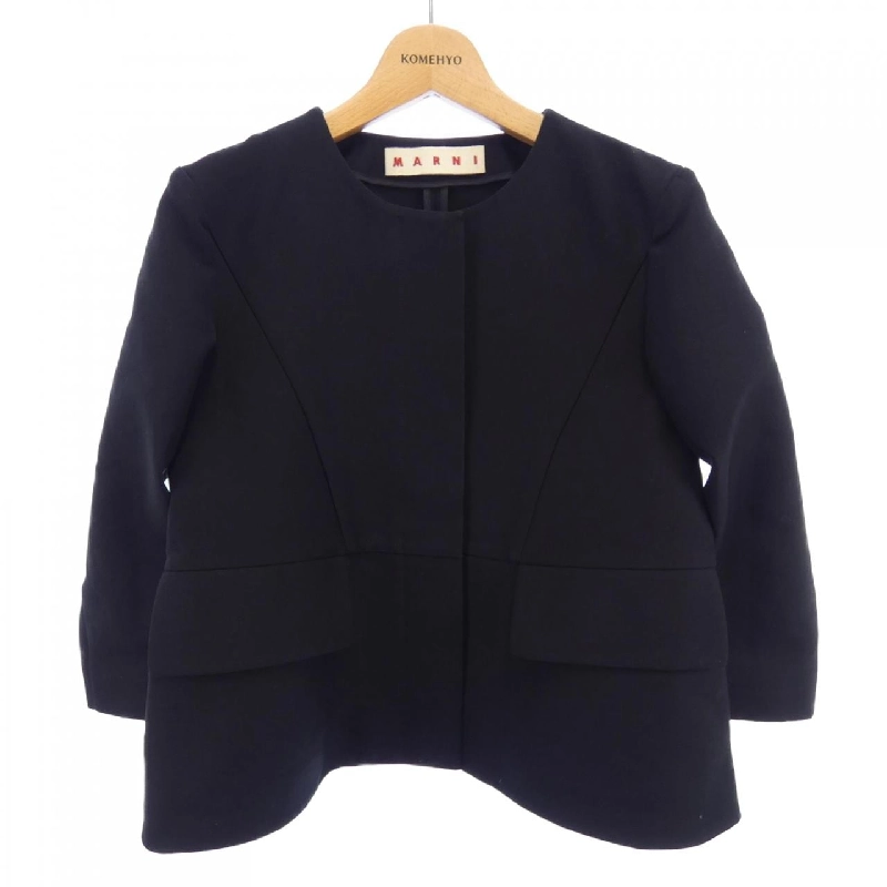 Áo khoác không cổ MARNI 629564