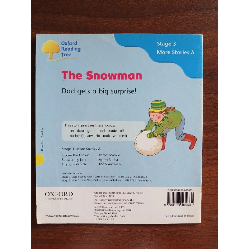 The Snowman (Oxford Reading Tree) - Roderick Hunt & Alex Brychta 543801