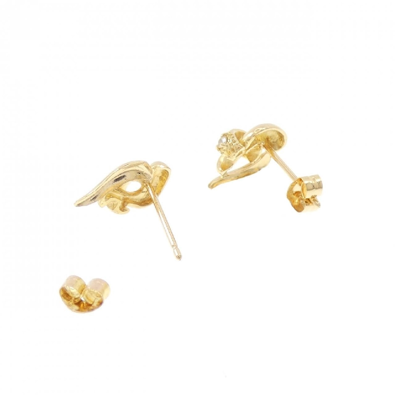 K18YG Bông tai kim cương - Hàng hiệu Chính hãng 869431