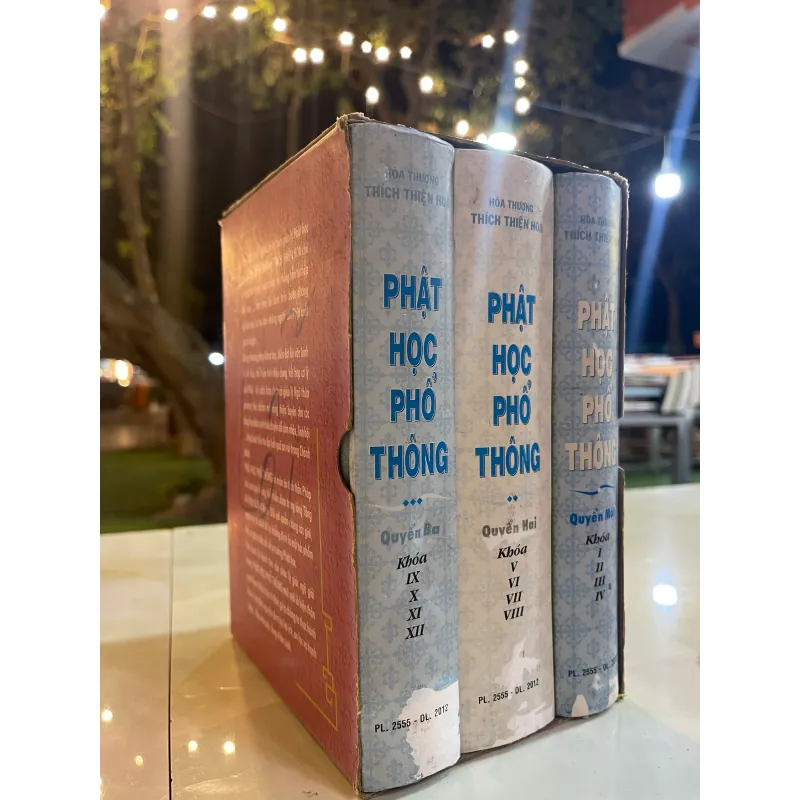 PHẬT HỌC PHỔ THÔNG TRỌN BỘ (HỘP VÀ BÌA CỨNG) - THÍCH THIỆN HOA  1043581