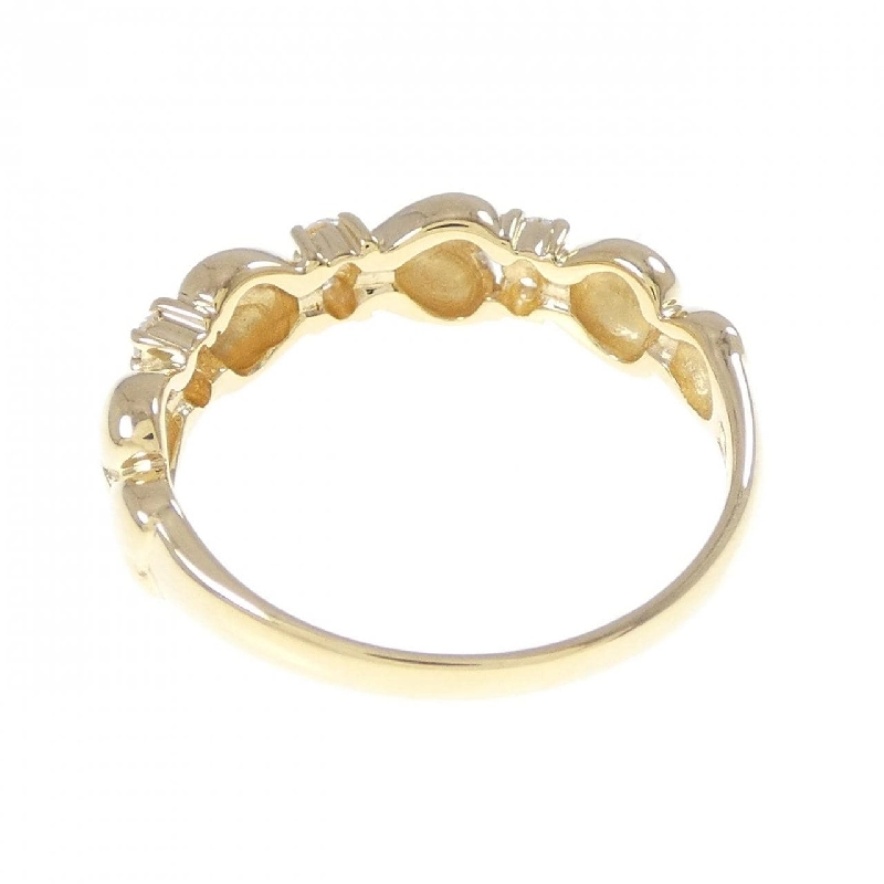 Nhẫn kim cương hình trái tim K18YG 0.03CT - Hàng hiệu Authentic 850003