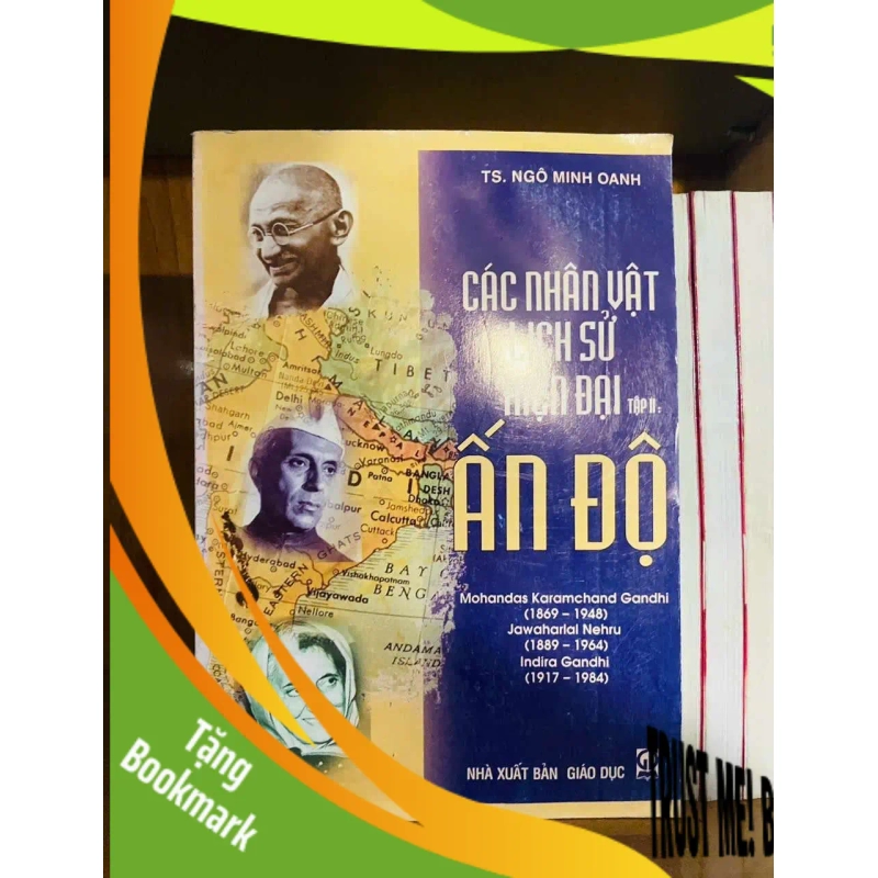 (TẶNG BOOKMARK) Các nhân vật lịch sử hiện đại Ấn Độ (tập 2) DANH NHÂN RBK0810 940365