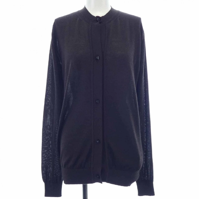 Áo cardigan HERMES Medor nút gỗ 5H2736DP 635485