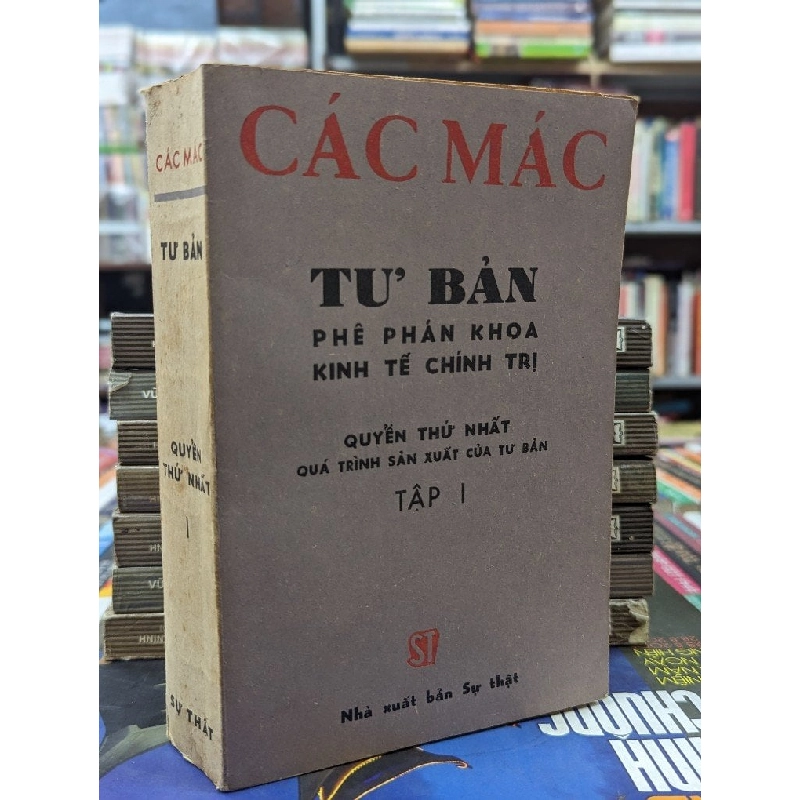 TƯ BẢN PHÊ PHÁN KHOA KINH TẾ CHÍNH TRỊ - CÁC MÁC 141736