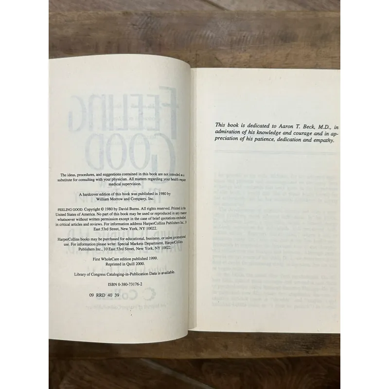 Feeling Good: The New Mood Therapy - David D. Burns 734856