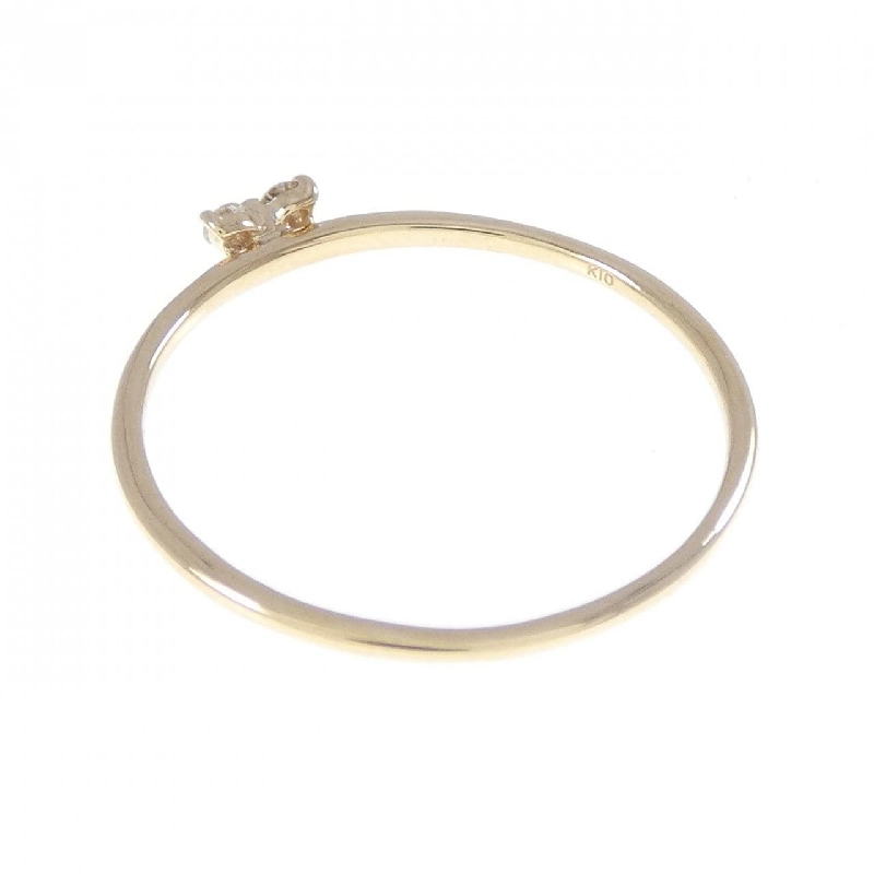 Nhẫn kim cương hình trái tim K10YG 0.03CT - Hàng hiệu Chính hãng 850963