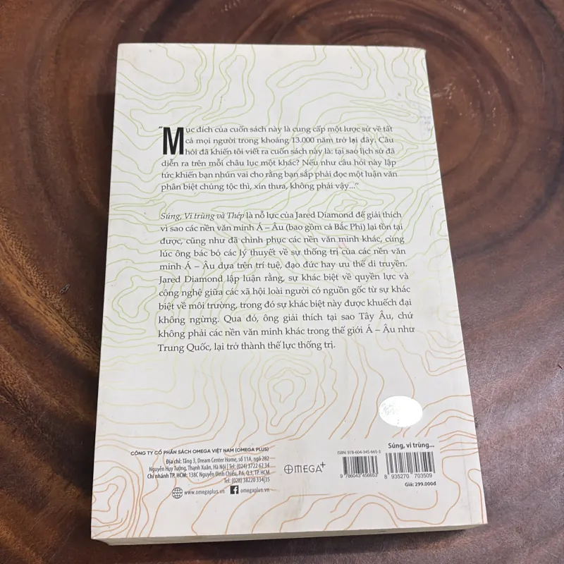 II Tác Phẩm Đoạt Giải Thưởng Pulitzer: Súng Vi Trùng Và Thép - JARED DIAMOND - 2022 976225