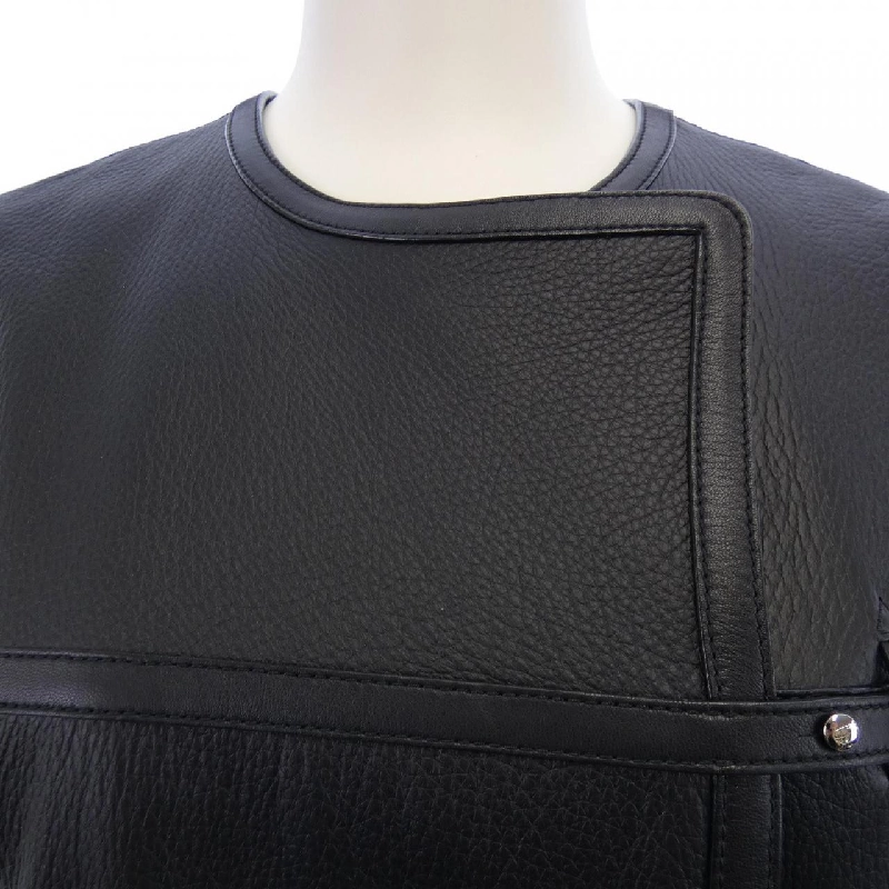 HERMES *06-7007 Áo khoác da - Hàng hiệu Authentic 816816