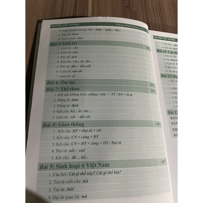 Tiếng Việt nâng cao dành cho người nước ngoài- 2 tập-  sách khổ lớn  760193